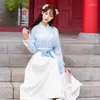 Vêtements de scène S Hanfu robe fille Style chinois quotidien femmes Costume traditionnel danse folklorique adolescentes Tang femme tenues