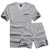 Men's T Shirts 2023 Plus Size Cotton 8XL 7XL 6XL 5XL Men Suit Summer Style Gradient Short Sleeve T-shirt Male Tracksuit Man Shirt