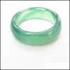 Band Rings 100 Mixed Size Natural High Quality Jade Ring Burma Straight Pick Color Is Fl Of Variation 2 758 Q2 Drop Delivery Jewelry Dh8Az