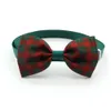 Pet Bow Tie Collar Accessories Plaid Striped Dog Bow Tie 9 Colors Cat Dog Tie 1223911