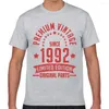 Magliette da uomo Magliette e camicette Camicia da uomo 1992 1cpng O-Collo Vintage Geek Print Maglietta da uomo XXX