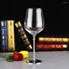 Copos de vinho European Creative Eletroplating Diamond Inclaid Glass Gold Silver Silver Crystal Champagne Party Drinkware