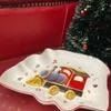 Assiettes Allemagne Importé Villeroy Boch Weibao Noël Train Bébé Céramique Vaisselle Dispatch Disk