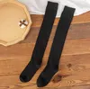 Women Socks Solid Cotton Stockings Over Knee Thigh Femme Jk Long Tights Stocking Woman Calcetines Medias