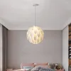 Pendant Lamps Pinecone Chandelier Girl Heart Living Room Nordic Modern Simple Bedroom Dining Petal