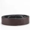 2023 Smooth Leather Belt Luxury Belts Designer för män Big Buckle Male Chastity Top Fashion Mens Whole2977135