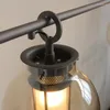 Chandeliers Industrial Metal Chandelier Ball Glass Lamp Restaurant Bar LED LIDY Oświetlenie Osobowość Sieci Sieci Art Deco Bai Seria