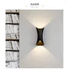 Duvar lambaları Metal Tripod Lambası Kristal ARC Zemin Işık Modern Ahşap Tüy