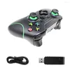 Игровые контроллеры 2.4G Беспроводной контроллер для PS3 Xbox One 360 ​​Conse Console Android Joypad Gamepad Gamepad Joystick