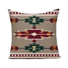 Pillow Case Throw Cases Bohemian Aztec Geometric Pattern Cushion Cover 45cmx45cm Home Living Room Decoration Linen/Cotton Pillowcover