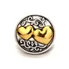 Arts And Crafts Metal Heart Star Tortoise Shape Snap Button Clasps Jewelry Findings 18Mm Snaps Buttons Diy Earrings Necklace Bracele Dhw2M