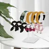 Jewelry Pouches 2 Tiers Headband Holder Multipurpose Po Props Sturdy Acrylic Hair Hoop Organizer For Decoration Desktop Bracelet