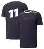 T-shirt F1 2022 T-shirt della squadra di Formula 1 Motorsport F1 Driver Polo Jersey Estate da uomo Outdoor traspirante maniche corte