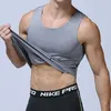 Camiseta sin mangas para hombre, chaleco para deportes al aire libre, baloncesto, Fitness, sudor, secado rápido, entrenamiento, correr