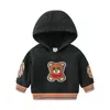 Mode Kinderen Kleding Sport Hoodies Cute Bear Toddler Girls Sweatshirt Spring Baby Boys Cotton Outsear Tops