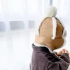 Cappelli Neonati maschi Cappello per bambini Bambini Paraorecchie Muff Inverno Caldo Peluche Berretto in cotone Outdoor Lei Feng Beanie Regali 46-51 cm