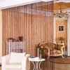 Curtain 200x100cm Modern Cute Line Shiny Tassel String Door Window Room Divider Valance Home Decor