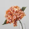 Dekorativa blommor kransar retro hösten hortensia bukett artificiellt rum hem dekoration bröllop blommor arrangemang parti leveranser po pro proffs