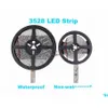 LED Strips Strip Light 3528 SMD 5M 300LEDS 12V Flexible Banddiodenklebeband RGB Single Color