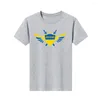 T-shirts pour hommes Homme Été Casual Ukraine Piano à queue Cadeau Kiev Donetsk Crimée Baseball Tendance à manches courtes Cool T-shirt Mode