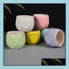 Плантаторы горшки Aroon Color Flowerpot Forme Form