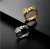 Anello pendente fai-da-te di tendenza per donna Ragazza Stella marina Guscio di tartaruga marina Capesante Anello con ciondolo in cristallo con numeri romani Gioielli in acciaio inossidabile