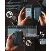 Kaarthouders Echte leerhouder voor vrouwen Men RFID Case -Up Magic Smart Wallet Slim Small Minimalistisch Walet Hoge kwaliteit259H