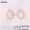 Chains Haosaw Choose 4Pcs/Lot Cooper Charm/Garland/Crotch/Leaf/Tip Leaf/Jewelry Accessory/Diy Jewelry Making/Earring Findings Drop D Dhyuu
