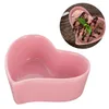 Bowls Bowl Ceramic Dish Salad Heart Serving Fruit Snack Dessert Cups Condiment Appetizer Pasta Tray Cup Jewelry Vinegar Ice