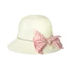 Chapeaux Casquettes Été Bébé Fleur Respirant Chapeau De Paille Avec Sac À Main Sacs Enfants Garçon Filles Pare-Soleil Protection UV Panama Gorras