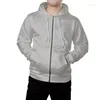 Kvinnors hoodies vinterens höst sublimering blank dragkedja jacka huvtröja långärmad gym sport zip up kläder unisex för anpassad design