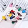 Décorations de Noël 12pcs / Set Clips en bois de dessin animé Navidad Santa Claus Clothespin Craft pour Po Cadeau