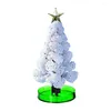 Julekorationer 14cm Magic Growing Tree Diy Fun Xmas Gift Toy for Adults Kids Home Festival Party Decor Props Mini C7y7