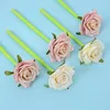 Korean Version Of The Rose Silica Gel Pen Simulation Flowers Plastic Soft Quick-Drying Ink Stationery