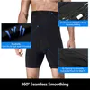 Men's Body Shapers Men's Shaper Tummy Control Slimming Shapewear Shorts High Waist Abdomen Trimming Boxer Stretch Pants Belly Cincher