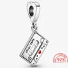Charms 925 Sterling Sier Red Enamel Nostalgic Cassette Dangle Charm Fit Pandora Bracelet Diy Jewelry Accessories Drop Delivery Findi Dhcky