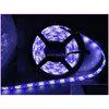 Paski LED SMD 5050 RGBW 5M Tape Light Tape RGBADDWHITE/WYMAGA BIAŁY DC12V Elastyczna lampa wstążkowa 60LEDS/M 40KEY Kontroler Dodaj 3A Powe Oteya