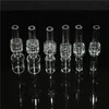 smoking pipe Quartz Banger Nail for Nectar Quartz Tip of Dab Domeless Titanium Nail 10mm 14mm 18mm Inverted Gr2 Titanium Tip