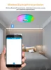 Strisce lampada a soffitto decorazione per casa decorazione da letto corridoio bluetooth app bluetooth light nordic lussuoso illuminazione atmosferica a led a ledie