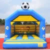 Unikalne styl trampoliny Balonowe nadmuchiwane skoczki Zamek Rainbow Color Bouncing House Bouncer z dmuchawą na dyskretnym