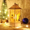 Kerstdecoraties Led Flame Wind Light Night Desktop Decoration Scene