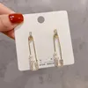 Boucles d'oreilles pour femmes mode perle cristal simplicité géométrie goutte hypoallergénique bijoux accessoires en gros