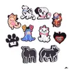 Shoe Parts Accessories Pvc Animals Decoration Charm Buckle Jibitz For Croc Charms Clog Buttons Pins Drop Delivery Shoes Dhqdk