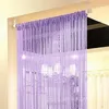 Curtain 200x100cm Modern Cute Line Shiny Tassel String Door Window Room Divider Valance Home Decor