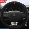 Steering Wheel Covers For 408 508L 4008 2008 5008 307 308 Winter Plush Warm Cover