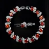 Очарование браслетов из белого золота Cz Tennis Bracelet для девочек Женская вечеринка Свадьба хороший подарок друг 3739 Q2 Drop Delivery Jewelry Dhwo7