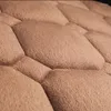 Housses de siège de voiture couverture d'hiver coussin avant avec dossier antidérapant court en peluche chaud chaise Auto protecteur tapis tapis