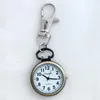 Taschenuhren 10 teile/los Gemischte Masse Silber Gold Bronze Retro Schlüsselanhänger Uhr Clip Verschluss Quarz Party Geschenke GL52MT