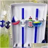 Drinking Straws Sts High Quality Clean Glass St Bar Wedding Birthday Party Fish Figurines Design Environmental Protection Curved Dro Dh28S