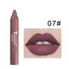 Lippenstift Matte Moisturerende lipgloss eenvoudig te kleuren glazuur roterende pen natuurlijke waterdichte lipsticklipstick